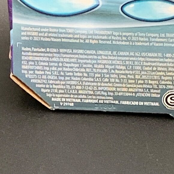 Transformers Earthspark Shockwave Action Figure Purple Yellow Ages 6+ Hasbro Toy - Picture 3 of 5